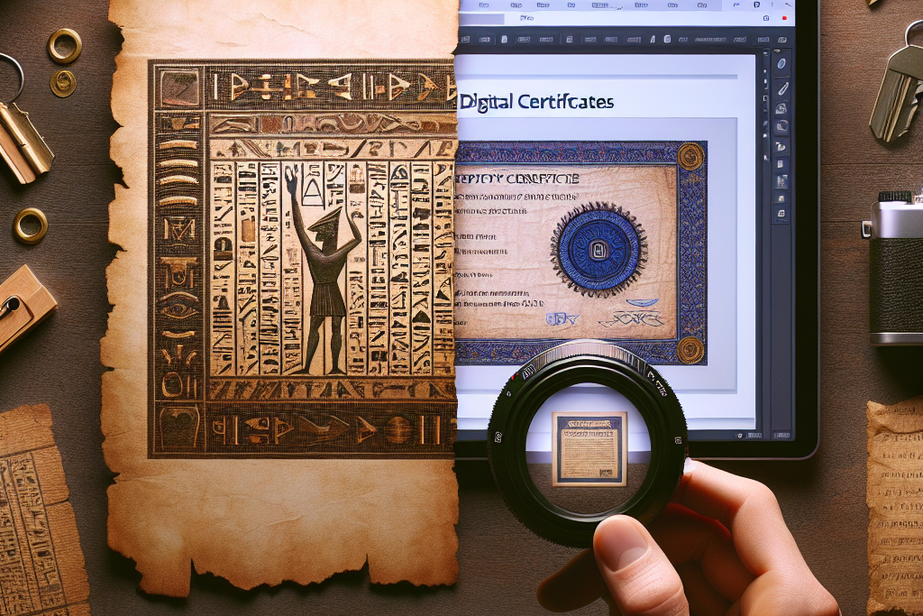 Do Papiro ao Digital: História do Certificado Digital Revelada